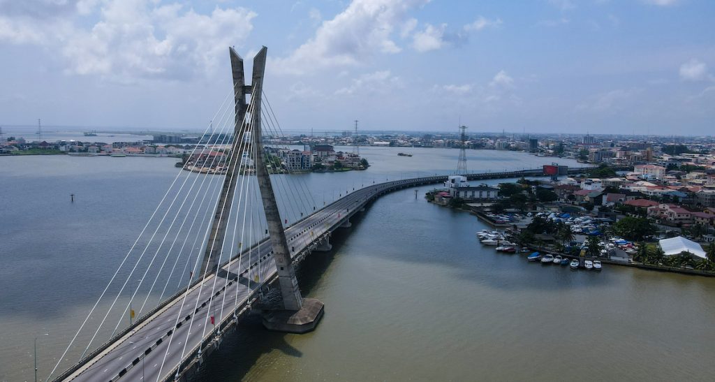 Blue,Sky,And,Thick,Clouds,Over,,The,Lekki,Ikoyi,Link