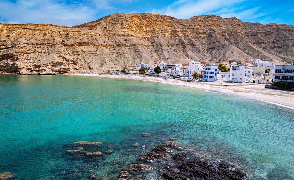 Qantab,Beach,,A,Popular,Tourist,Destination,Near,Muscat,,Oman